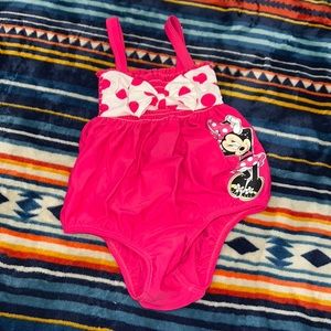 NWOT Disney Minnie Mouse one piece swimsuit